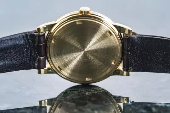 Patek Philippe Calatrava 5032 yellow gold double sealed Patek Service May 2026 photo 7