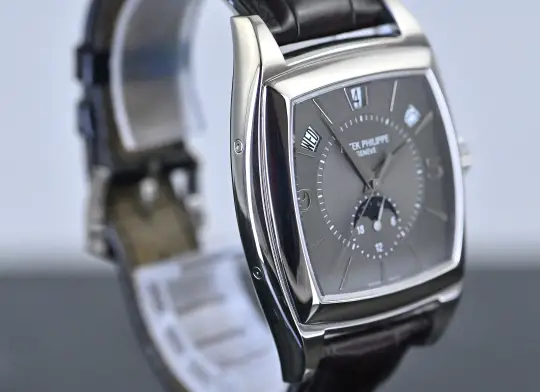 Patek Philippe Gondolo Calendario 5135 Annual Calendar white gold Full Set photo 12