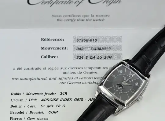 Patek Philippe Gondolo Calendario 5135 Annual Calendar white gold Full Set photo 7
