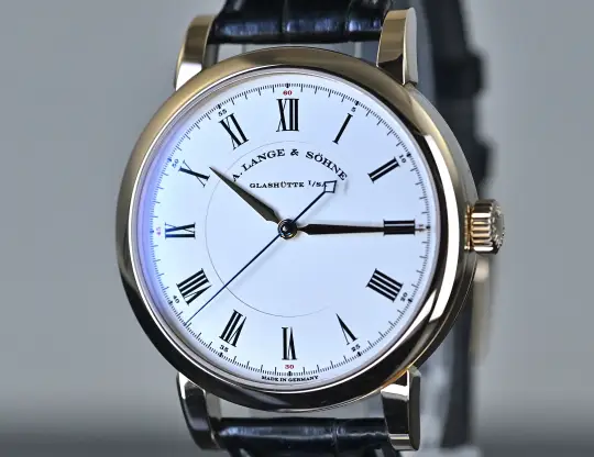 A. Lange & Söhne Richard Lange 232.032 red gold German Full Set photo 9