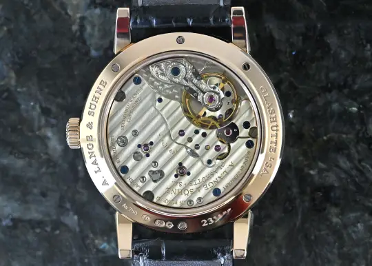 A. Lange & Söhne Richard Lange 232.032 red gold German Full Set photo 2