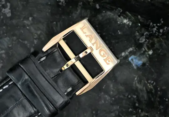 A. Lange & Söhne Richard Lange 232.032 red gold German Full Set photo 4