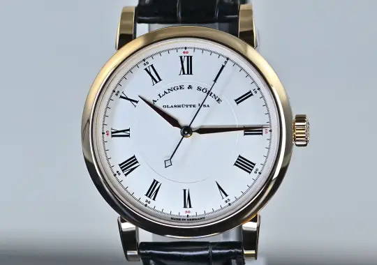 A. Lange & Söhne Richard Lange 232.032 red gold German Full Set photo 7