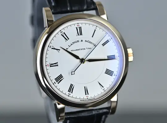 A. Lange & Söhne Richard Lange 232.032 red gold German Full Set photo 8