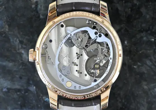 Moritz Grossmann MG-002302 Hamatic rose gold Automatic hammer winding Full Set photo 2