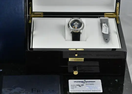 Ulysse Nardin Freak 020-88 limited Edition white gold Full Set photo 13