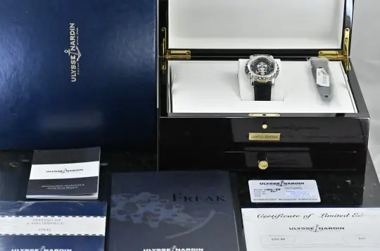 Ulysse Nardin Freak 020-88 limited Edition white gold Full Set photo 3
