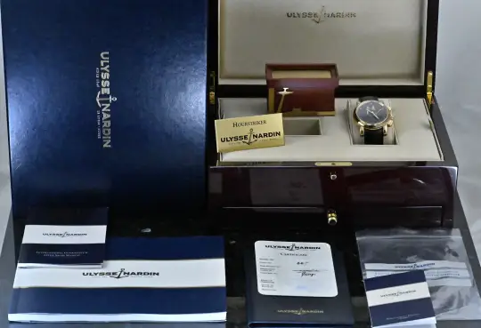 Ulysse Nardin Hourstriker 756-88 rose gold automatic Full Set  photo 3