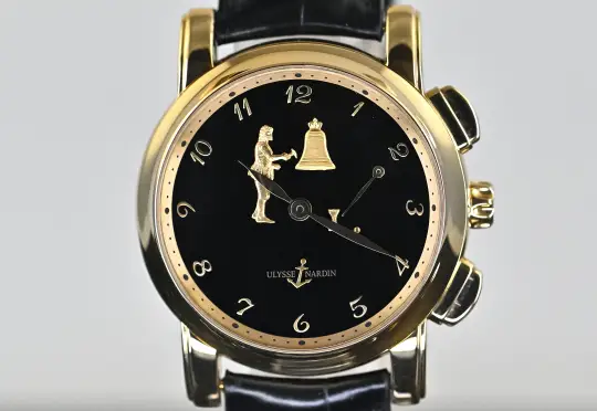 Ulysse Nardin Hourstriker 756-88 rose gold automatic Full Set  photo 6