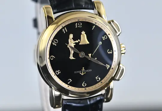 Ulysse Nardin Hourstriker 756-88 rose gold automatic Full Set  photo 7