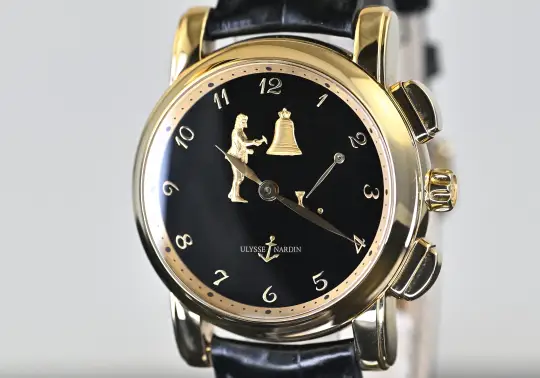 Ulysse Nardin Hourstriker 756-88 rose gold automatic Full Set  photo 8