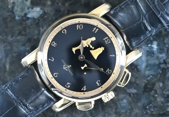 Ulysse Nardin Hourstriker 756-88 rose gold automatic Full Set  photo 1