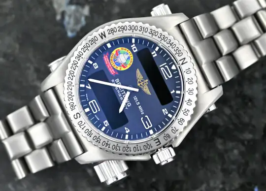 Breitling Emergency Orbiter E56321 limited Edition titanium Full Set Service 25 photo 1