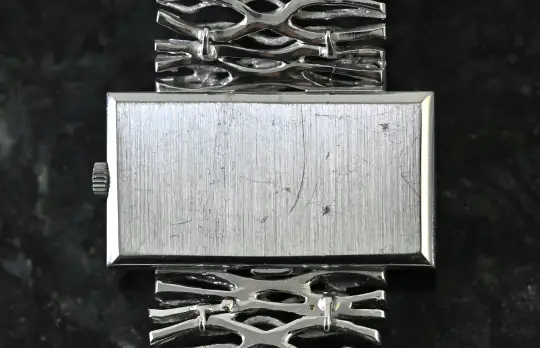 Omega Vintage De Ville 8270 Andrew Grima Time in Style white gold orig. bracelet photo 3