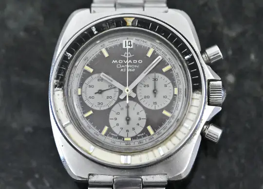 Movado Super Sub Sea Datron HS360 434-705-501 Gay Frères bracelet certificate 73 photo 8